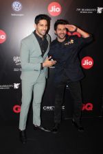 Sidharth Malhotra, Varun Dhawan at Star Studded Red Carpet For GQ Best Dressed 2017 on 4th June 2017